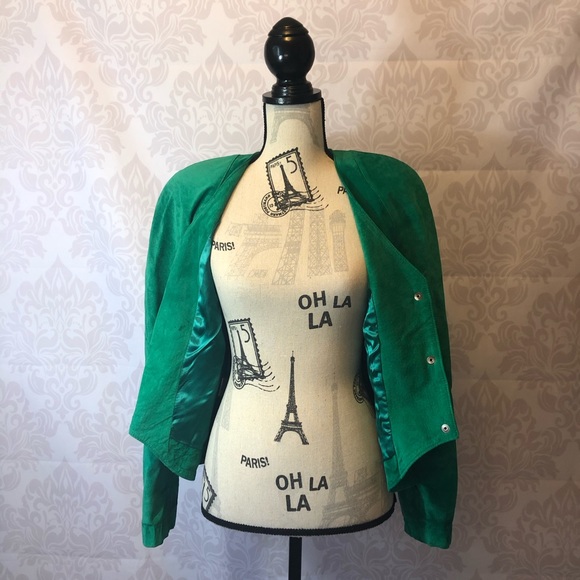 Vintage 80s Danier suede jacket - Picture 10 of 16